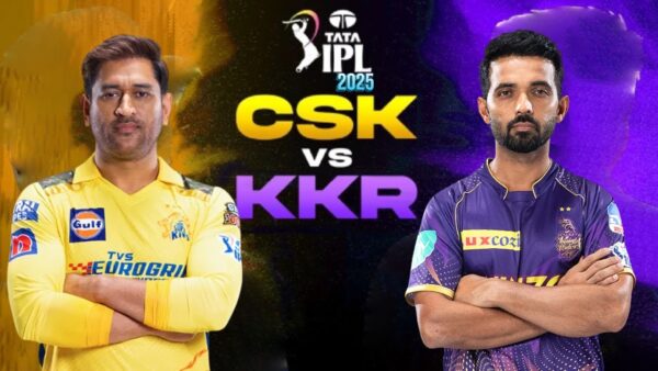 🏏 IPL 2025 Match 25: Chennai Super Kings 🆚 Kolkata Knight Riders – April 11, 7:30 PM IST