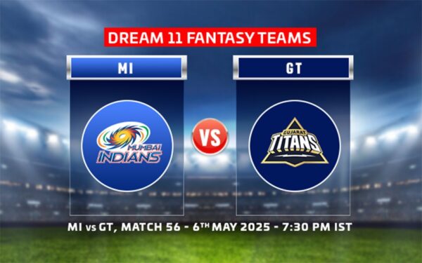 Best Dream11 Team for MI vs GT IPL 2025 Match | How to Pick the Perfect Dream11 Team