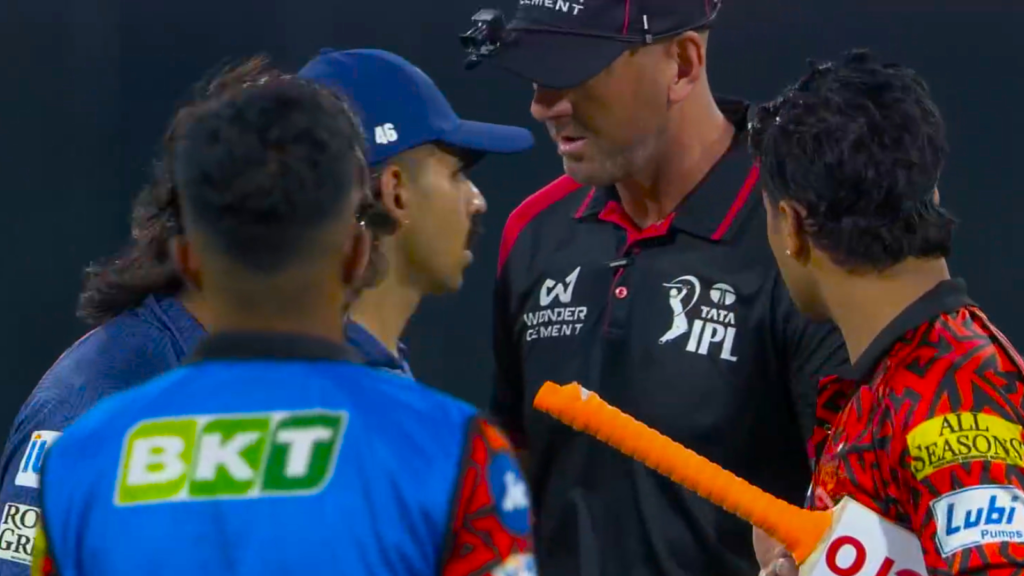 The Truth About Abhishek Sharma and Digvesh Rathi’s Tense Match. 5 Digvesh Rathi and Abhishek Sharma 3