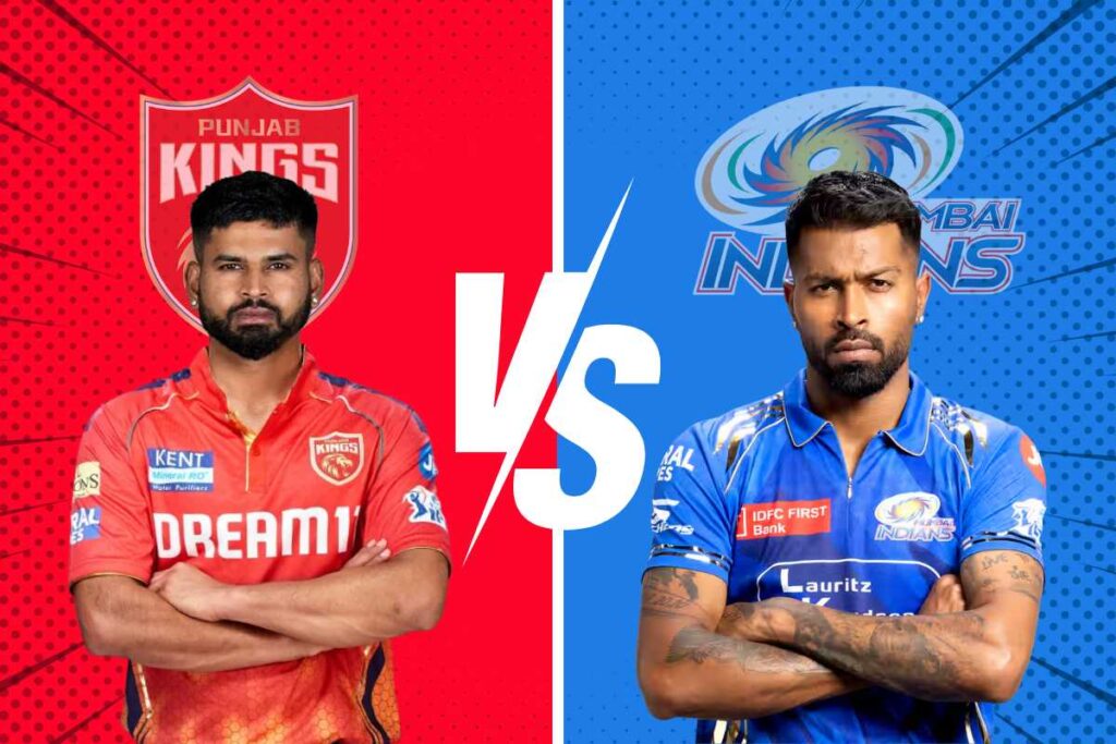 IPL 2025 Match Prediction: PBKS vs MI – Battle for the Top-Two Spot in Jaipur 2 PBKS vs MI Match 69 IPL 2025 Match Prediction – Playoff Race and Dream11 Prediction