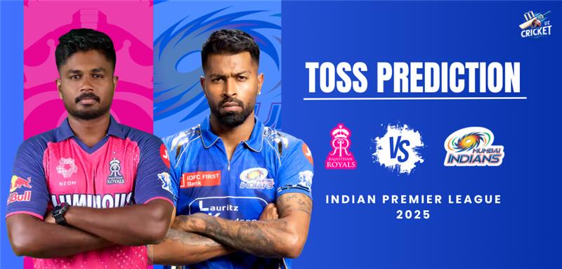 RR vs MI Toss Prediction IPL 2025 Match 50 at Sawai Mansingh Stadium