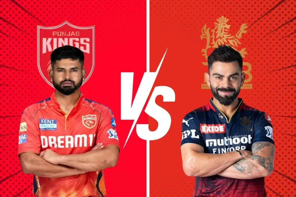 IPL 2025: PBKS vs RCB Qualifier 1 Dream11 Prediction – Expert Fantasy Tips, Dream Team & Match Preview! 2 PBKS vs RCB IPL 2025 Qualifier 1 – Dream11 Team Prediction