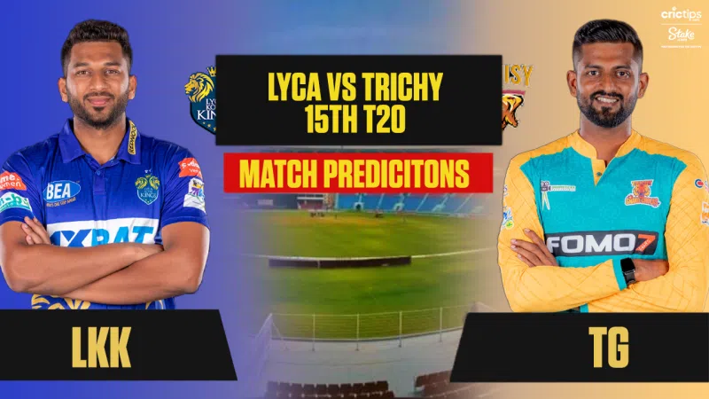 TNPL 2025 Match 15 Trichy vs Kovai Prediction